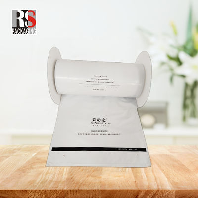 LDPE Plastic Poly Auto Mailer Bag Fan Sacos de correio dobrados em um rolo de tamanho personalizado