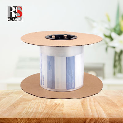 Saco de automóvel perfurado pré-aberto de plástico impresso personalizado para vedação térmica automática