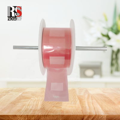 Saco de automóvel perfurado pré-aberto de plástico impresso personalizado para vedação térmica automática