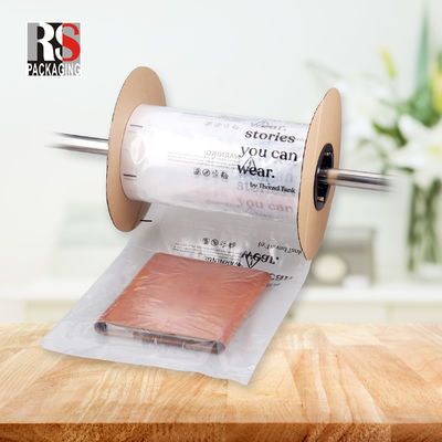 LDPE Plástico pré-aberto Auto Poly Saco Sealing Handle Selo térmico para embalagem automática
