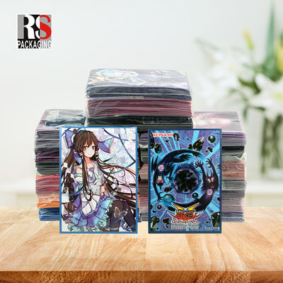 Protectores de cartão Ultra Pro Holográfico MTG Manga de cartão de anime 66X91