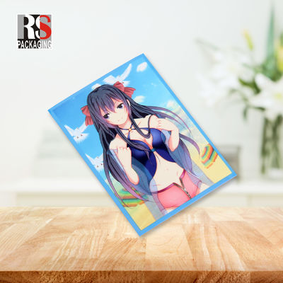 Cartões de jogos de pipoca personalizados 67x93 Protector de cartão de anime