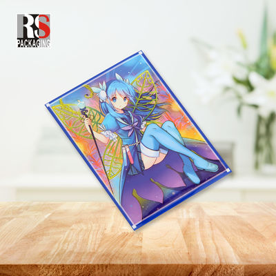 Cartões de jogos de pipoca personalizados 67x93 Protector de cartão de anime