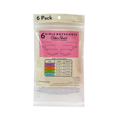 PET / VMPET / CPP Zipper Impressed Poly Bag para Bikini / Calças de seda / embalagem de meias