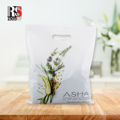 Bolsas de plástico recicláveis Bolsa de presente Bolsa de compras