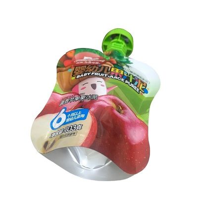Saco de embalagem de alimentos para bebés BAP gratuito Saco de bebida líquido Suco com tampa de parafuso