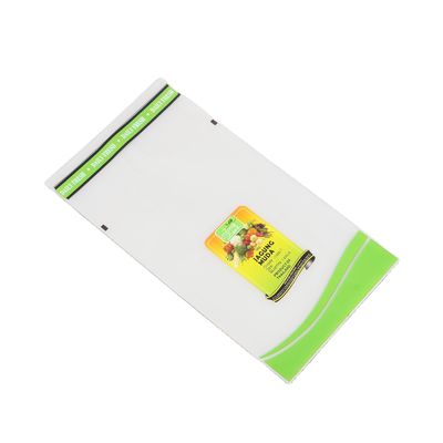 Saco micro perfurado de design elegante Saco plástico Bopp para conservação de alimentos