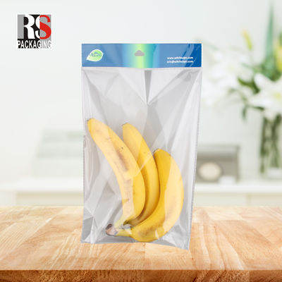 Saco micro perfurado de design elegante Saco plástico Bopp para conservação de alimentos