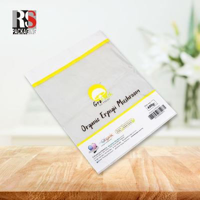 Saco micro perfurado de design elegante Saco plástico Bopp para conservação de alimentos