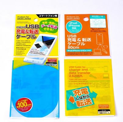 Embalagens de bolsas de plástico personalizadas recicláveis de BOPP