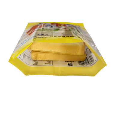 Sacos de embalagem de vegetais transparentes personalizados para alface viva e alface hidropônica