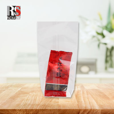 Caramelo plástico Flat bottom bag Cross bottom Stand up pouch embalagem logotipo personalizado