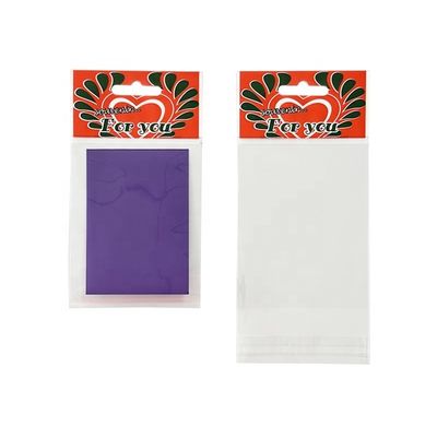 Auto-aderente CPP / Bopp Poly Bag Balão Sacos de embalagem de celófano com impressão colorida
