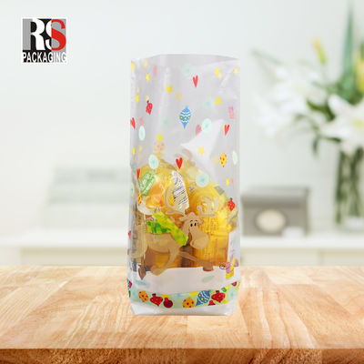 Saco de fundo quadrado de cores claras ou personalizadas com logotipo impresso personalizado