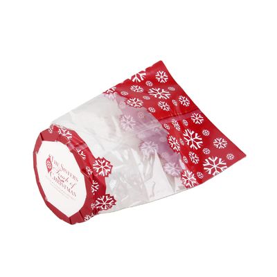 Embalagem de Chocolate Saco de cabeçalho auto-aderente sello transparente Saco de violoncelo OPP para lanches