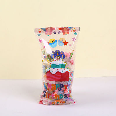 Bolsa de plástico Bopp Poly Bolsa de aniversário Bolsa de saque para embalagem de geléia gomosa