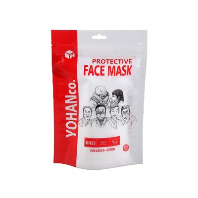 RS31-1 3 camadas Laminado Bolsa Poli Plastic Zip Lock Saco de Embalagem Para Máscara Facial