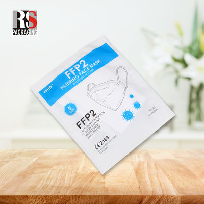 RS31-1 3 camadas Laminado Bolsa Poli Plastic Zip Lock Saco de Embalagem Para Máscara Facial