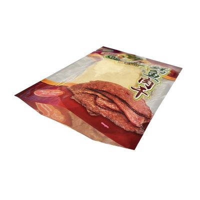 Sacos de embalagem de carne de bovino com janela à prova de odor PET / VMPET / PE Material para núcleos de nozes
