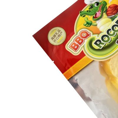 Sacos de embalagem de carne de bovino com janela à prova de odor PET / VMPET / PE Material para núcleos de nozes