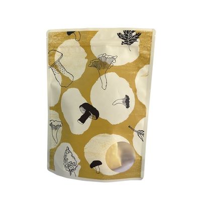 Embalagem de alimentos Zip Lock Laminado Bolsa de poliéster congelado de plástico reabrivel Stand Up Pouch Bag