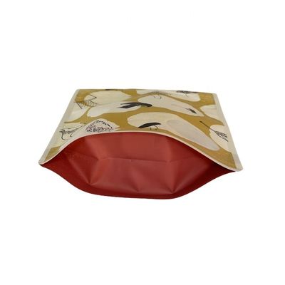 Embalagem de alimentos Zip Lock Laminado Bolsa de poliéster congelado de plástico reabrivel Stand Up Pouch Bag