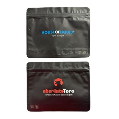 Padrões da UE Design personalizado Bolsa de folhas de cigarro de tabaco impressa com embalagem de ziplock
