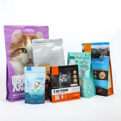 Sacos de fecho com fecho resistente a odor armazenamento de alimentos para animais de estimação bolsas de fecho reabriveis