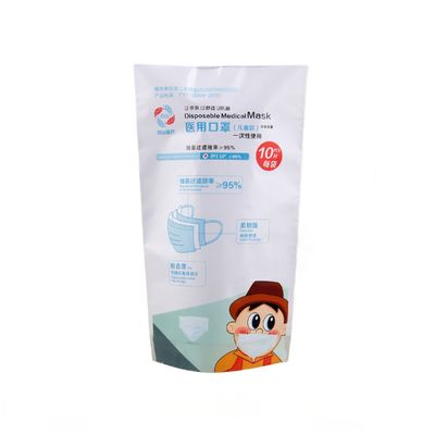Matte Finish Stand Up Zipper Bag Alumínio Folha Doypack Stand Up Pouch para lanches