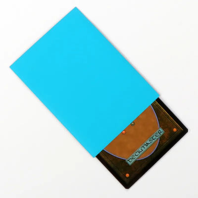 Basebol personalizado claro Yugioh MTG Esportes espessos mangas de cartão claro