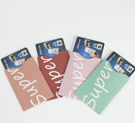 Comércio a retalho Carteira RFID Manga Portavel Pincel Antifurto Carteira de Identificação