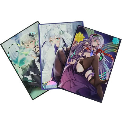 Arte de Impressão Holo personalizada Yugioh MTG TCG Holograma Anime Personalizado Comércio de Tabuleiro de Jogo de Cartões