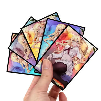 Protectores de impressão de anime personalizados 67 * 92mm Manga de cartão sexy