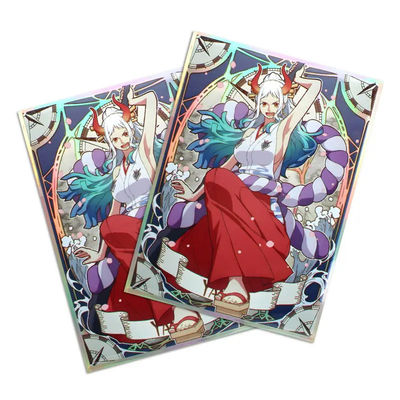 Caixa de cartão de PP transparente para porta-cartas de PVC personalizado e cartões de jogo Yugioh