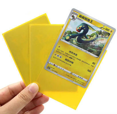 14 Cores Defensor de cartão de jogo Interior fosco cristalino MTG Manga de cartão de negociação padrão