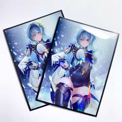Arte de Impressão Personalizada Yugioh MTG TCG Holo Holograma Anime Cartões de Comércio Quadro de Jogos Manga