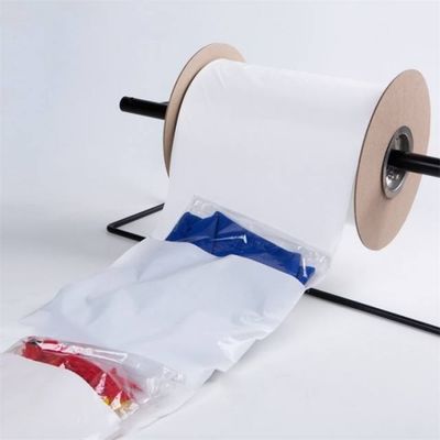 Sacos de Polietileno de Enchimento Automático LDPE Transparentes em Rolo para Embalagem