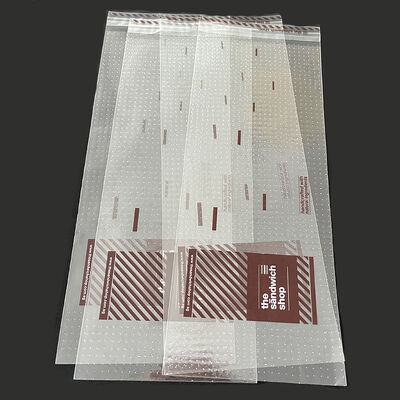 Saco OPP microperfurado de grau alimentício com furos para retenção de frescor antiembaçante, saco de embalagem para manter fresco para frutas e vegetais