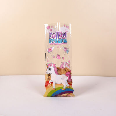 Bolsas de celulosa de Natal 10/20 embalado com gravata Twist Holiday Favorite Treat Gift Goodie Bolsas de violoncelo para festas doces biscoitos