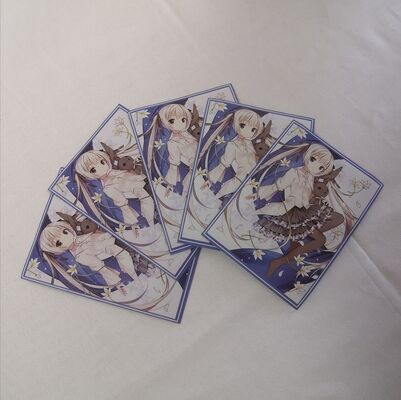 Cartão de Anime Impresso Privado Proteção de Manga Jogos de Cartas Acessório Arte Personalizada Manga de Cartão