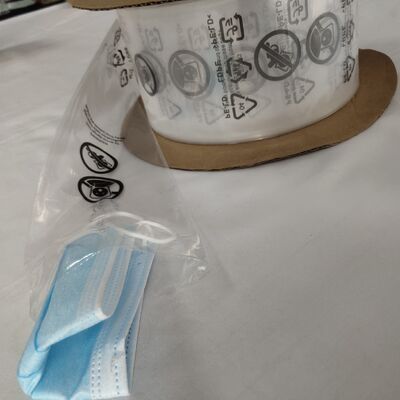 Sacos de plástico pré-abertos de tamanho personalizável com fecho térmico para máquina de embalagem automática