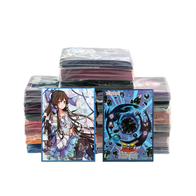 Caixas de cartão de jogos Soft Art com saco de cabeçalho, Caixas de cartão Kmc coloridas de vários tamanhos