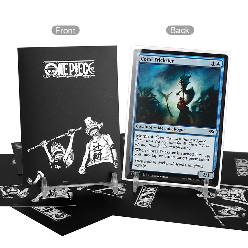 Cartão de Arte de Manteiga Custom Matte Back Fashion PP Para Cartão de Jogo MTG Tamanho Padrão