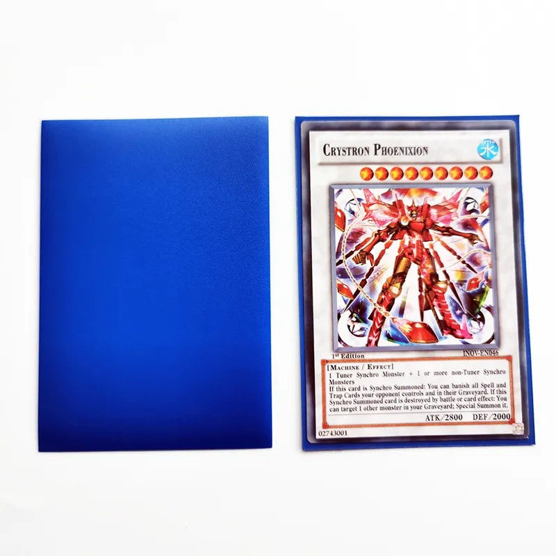 66x91 mm Premium PP Yu-Gi-Oh Comércio Cartas Multicolor Manchas Matas Claras Jogo Yugioh Cartas Manchas de Plástico