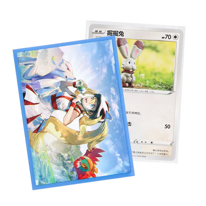 Padrão Impresso Personalizado Manchas de Cartão de Arte Claras Estilo de Moda Feito de Material de PP Para Cartão de Jogo de Tamanho Padrão MTG