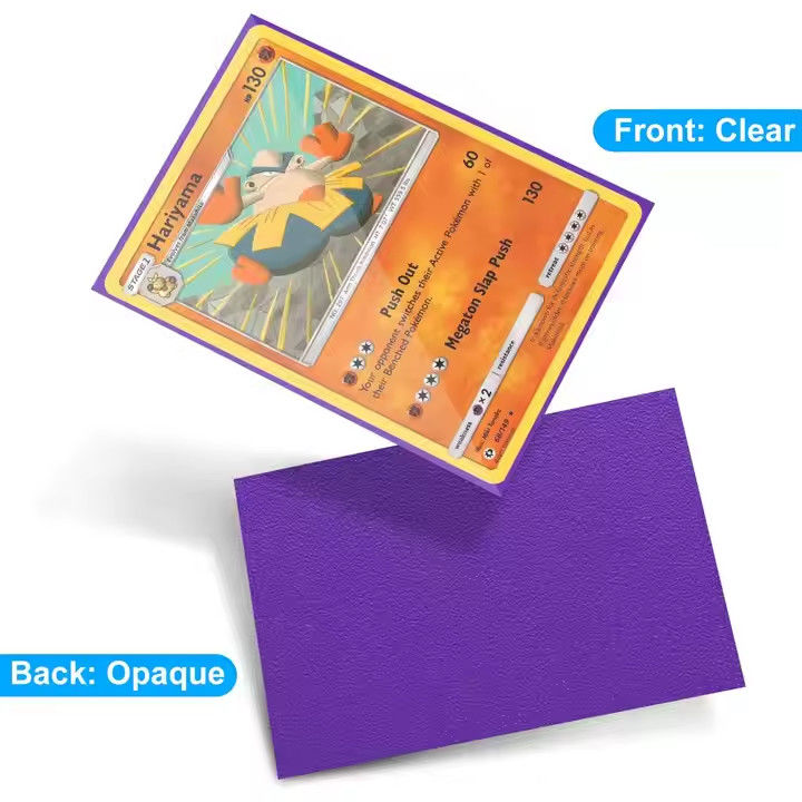 Jogo de tabuleiro MTG 66x91 Padrão Custom Premium Color Mate Manga de cartão