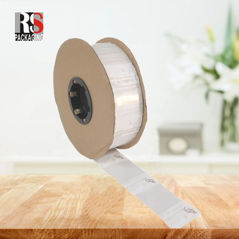 Sacos de plástico LDPE pré-abertos em um rolo