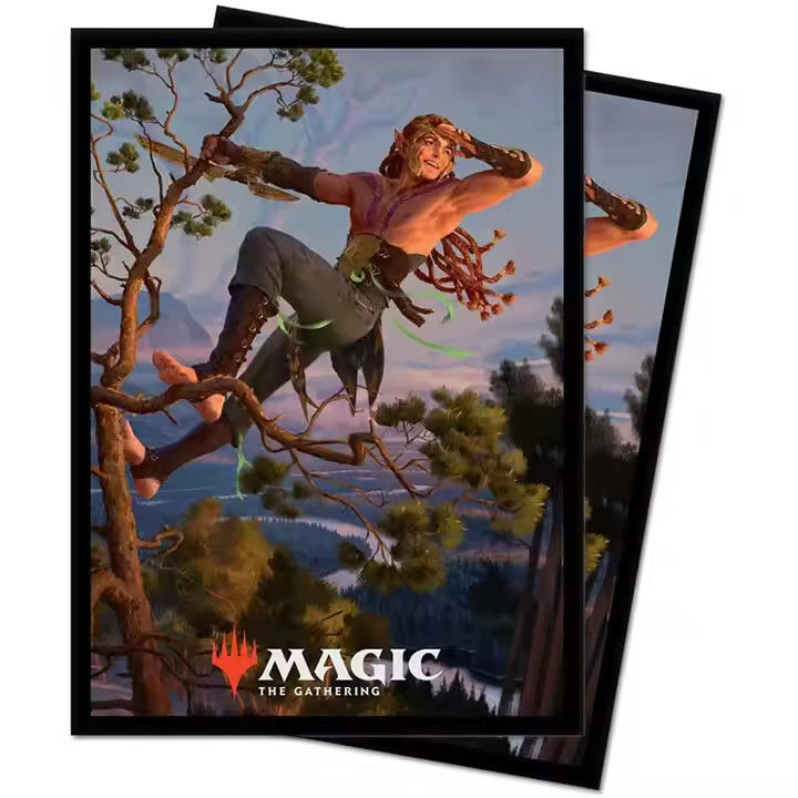 Impressão personalizada de design bonito mangas de cartão de jogo para MTG tamanho acabamento fosco