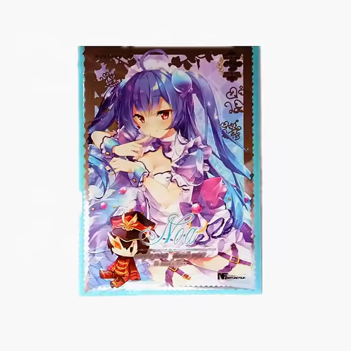 Manchas de cartão personalizadas Tamanho padrão para impermeável Mancha perfeita Cartões de jogo fosco Cartões de negociação de plástico