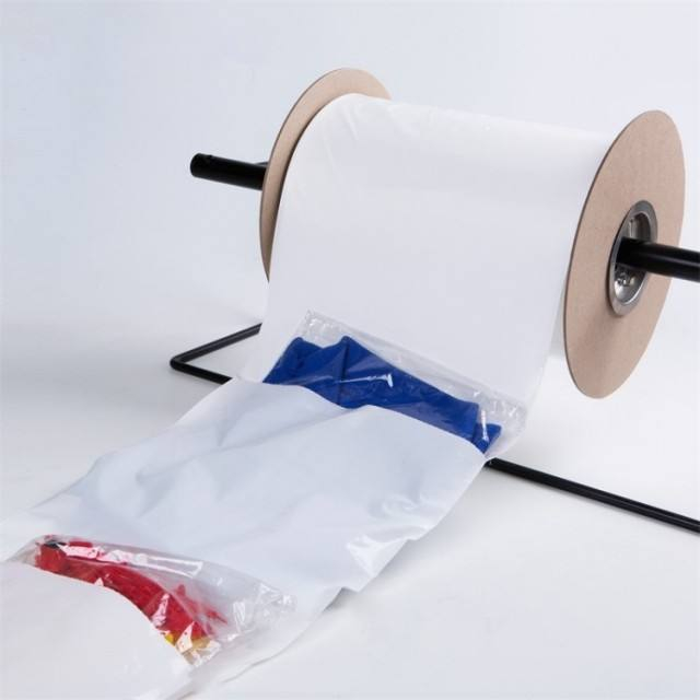 Sacos de Polietileno de Enchimento Automático LDPE Transparentes em Rolo para Embalagem